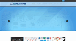 Desktop Screenshot of coreandmoretechnologies.com